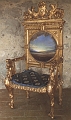 1974_03 Armchair with Landscape Painted for Gala s Chateau at Pubol circa 1974